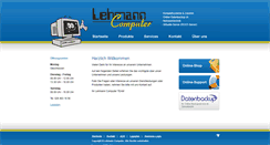 Desktop Screenshot of lehmanncomputer.ch